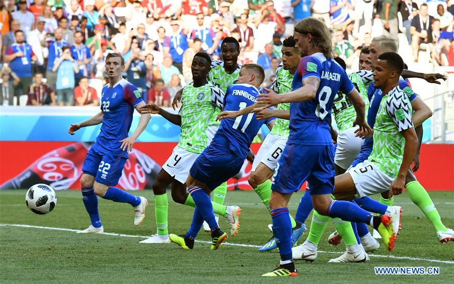 (SP)RUSSIA-VOLGOGRAD-2018 WORLD CUP-GROUP D-NIGERIA VS ICELAND