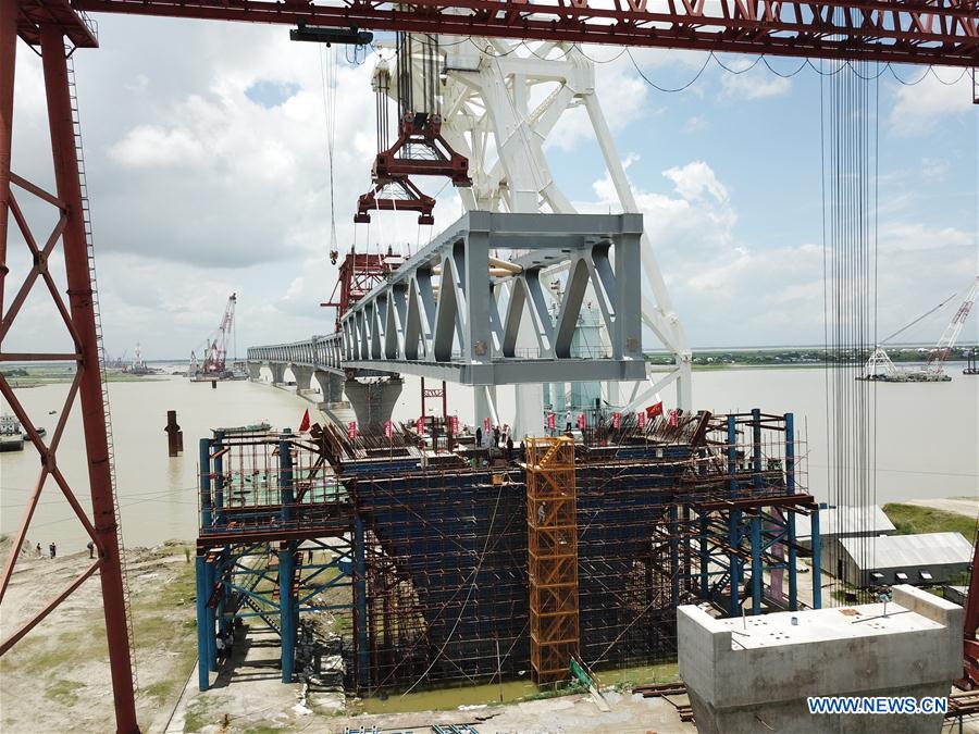 BANGLADESH-PADMA-BRIDGE-5TH SPAN-INSTALLATION