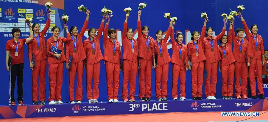 (SP)CHINA-NANJING-VOLLEYBALL-FIVB NATIONS LEAGUE-WOMEN'S FINALS(CN)