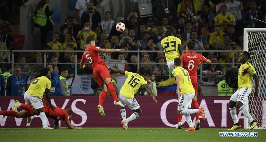 (SP)RUSSIA-MOSCOW-2018 WORLD CUP-ROUND OF 16-ENGLAND VS COLOMBIA