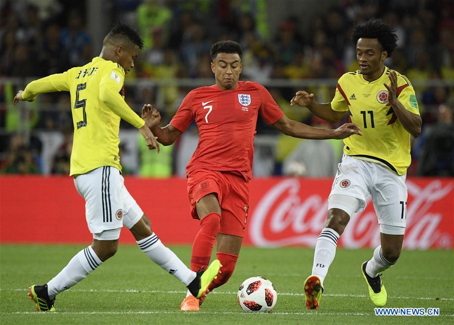 (SP)RUSSIA-MOSCOW-2018 WORLD CUP-ROUND OF 16-ENGLAND VS COLOMBIA