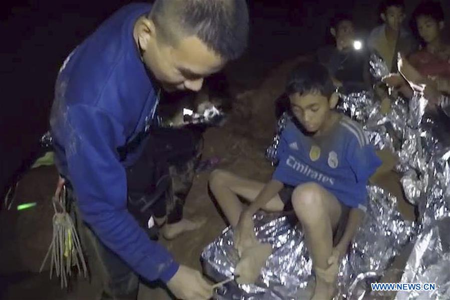 THAILAND-CHIANG RAI-FOOTBALLERS-RESCUE