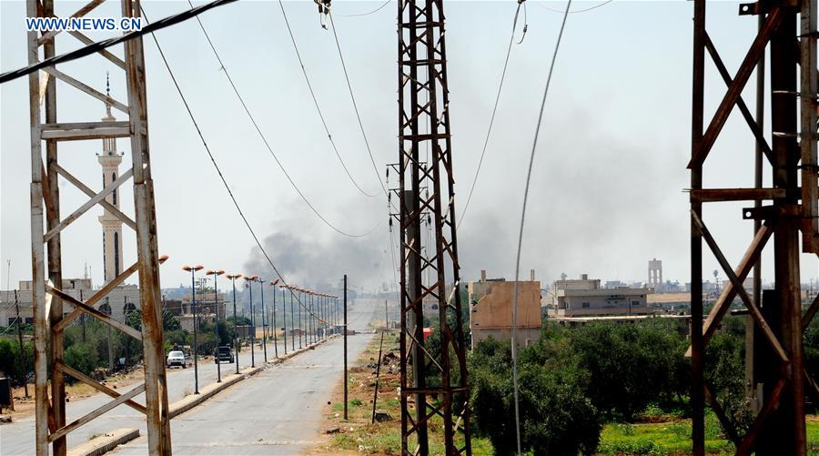 SYRIA-DARAA-MILITARY OPERATIONS