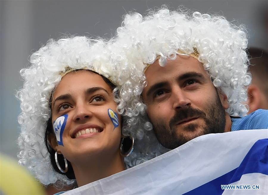 (SP)RUSSIA-NIZHNY NOVGOROD-2018 WORLD CUP-QUARTERFINAL-URUGUAY VS FRANCE