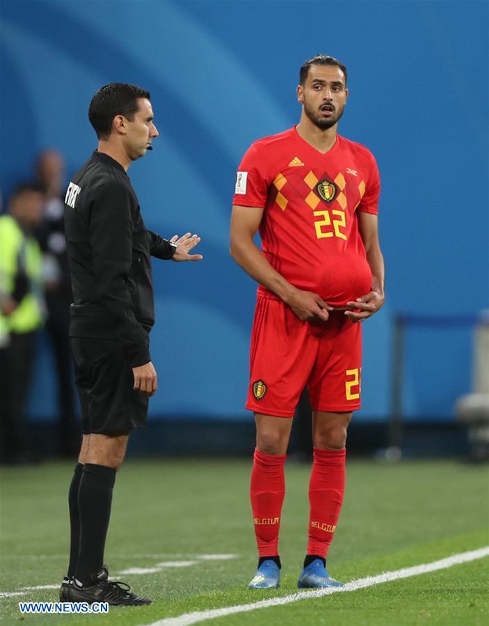 (SP)RUSSIA-SAINT PETERSBURG-2018 WORLD CUP-SEMIFINAL-FRANCE VS BELGIUM