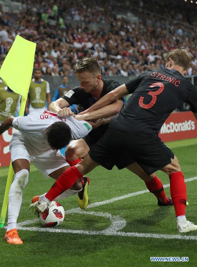 (SP)RUSSIA-MOSCOW-2018 WORLD CUP-SEMIFINAL-ENGLAND VS CROATIA