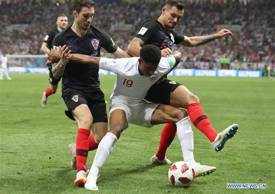 (SP)RUSSIA-MOSCOW-2018 WORLD CUP-SEMIFINAL-ENGLAND VS CROATIA