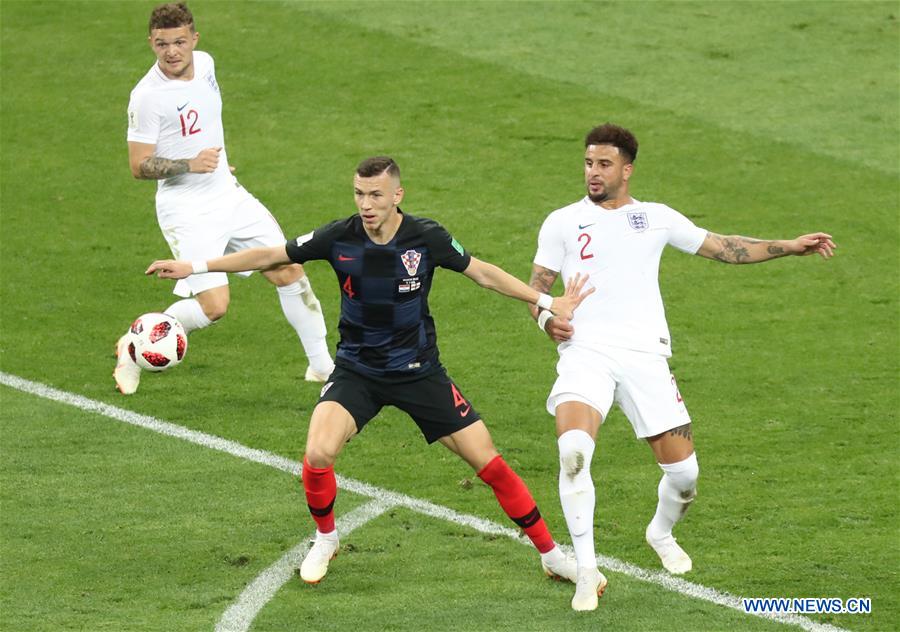 (SP)RUSSIA-MOSCOW-2018 WORLD CUP-SEMIFINAL-ENGLAND VS CROATIA