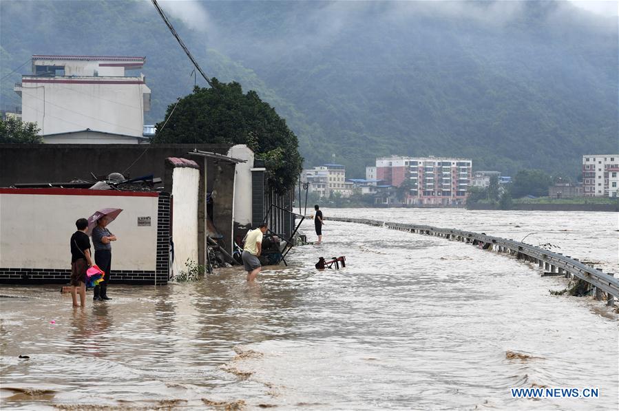 CHINA-GANSU-HEAVY RAINFALL (CN)