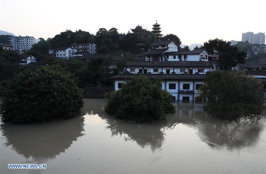 CHINA-CHONGQING-JIALING RIVER-FLOOD (CN)