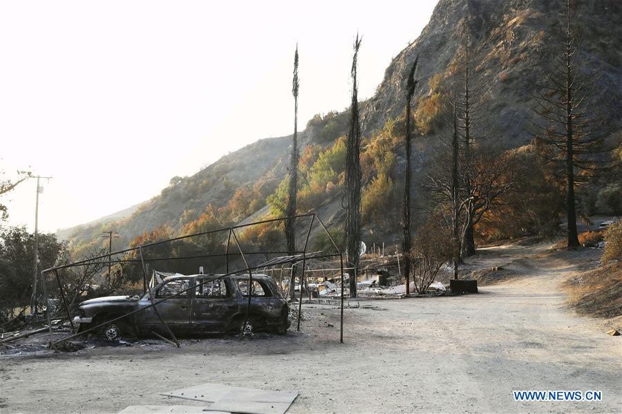 U.S.-CALIFORNIA-WILDFIRE-AFTERMATH