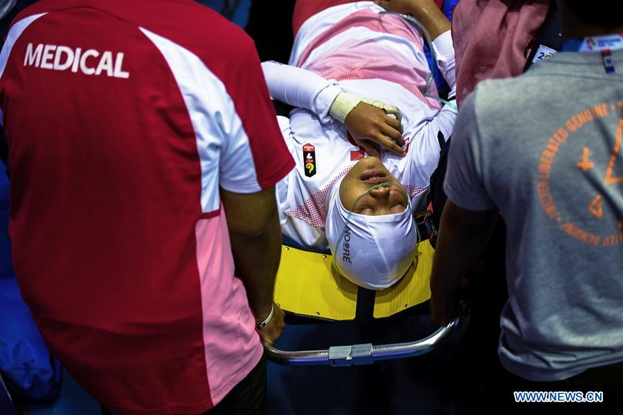 (SP)INDONESIA-JAKARTA-ASIAN GAMES-HANDBALL-INDONESIA VS MALAYSIA