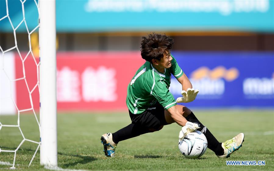 (SP)INDONESIA-PALEMBANG-ASIAN GAMES-FOOTBALL-SOUTH KOREA VS CHINESE TAIPEI