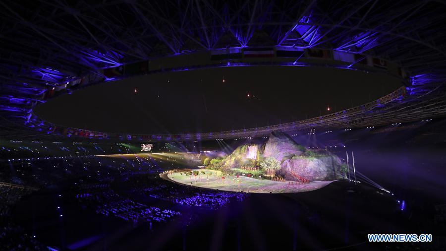 (SP)INDONESIA-JAKARTA-ASIAN GAMES-OPENING CEREMONY