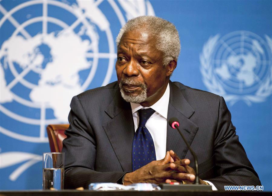 UN-KOFI ANNAN-PASS AWAY