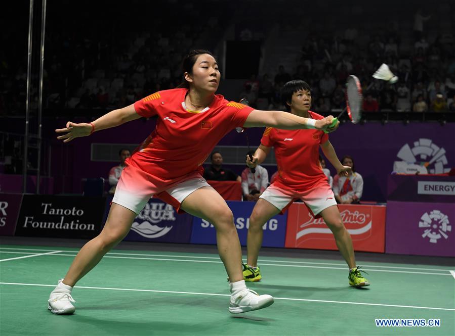 (SP)INDONESIA-JAKARTA-ASIAN GAMES-BADMINTON-WOMEN'S TEAM FINAL