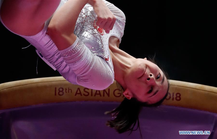 (SP)INDONESIA-JAKARTA-ASIAN GAMES-ARTISTIC GYMNASTICS