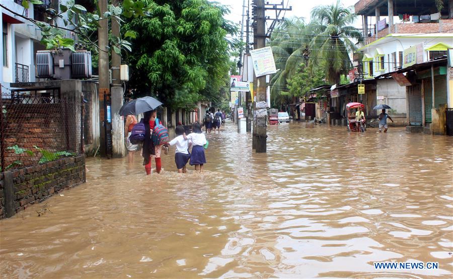 INDIA-GUWAHATI-FLOOD