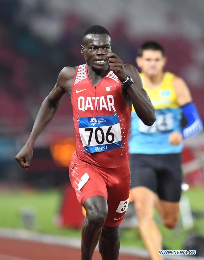 (SP)INDONESIA-JAKARTA-ASIAN GAMES-ATHLETICS-MEN'S 400M FINAL