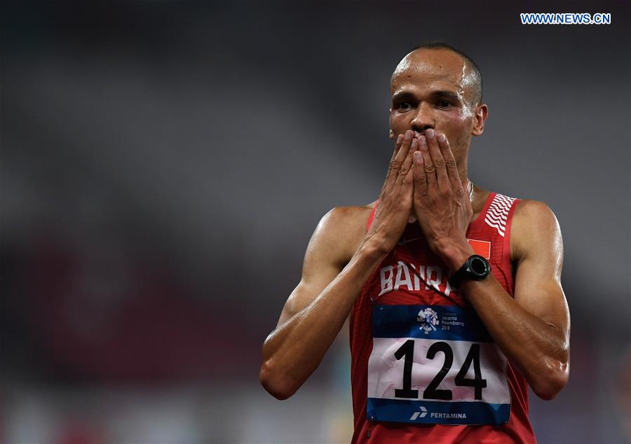 (SP)INDONESIA-JAKARTA-ASIAN GAMES-ATHLETICS-MEN'S 10000M FINAL