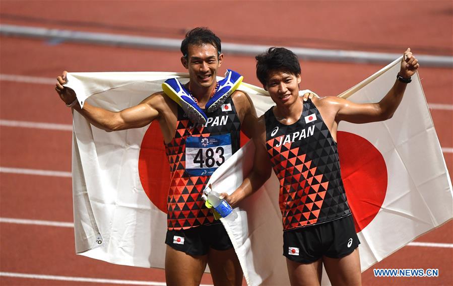 (SP)INDONESIA-JAKARTA-ASIAN GAMES-ATHLETICS-MEN'S DECATHLON