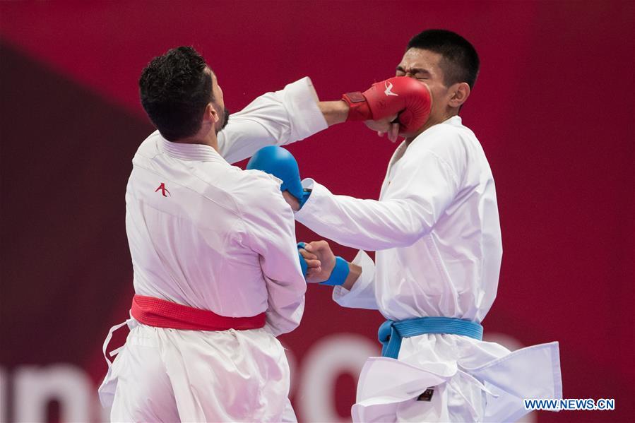 (SP)INDONESIA-JAKARTA-ASIAN GAMES-KARATE-MEN'S -84KG