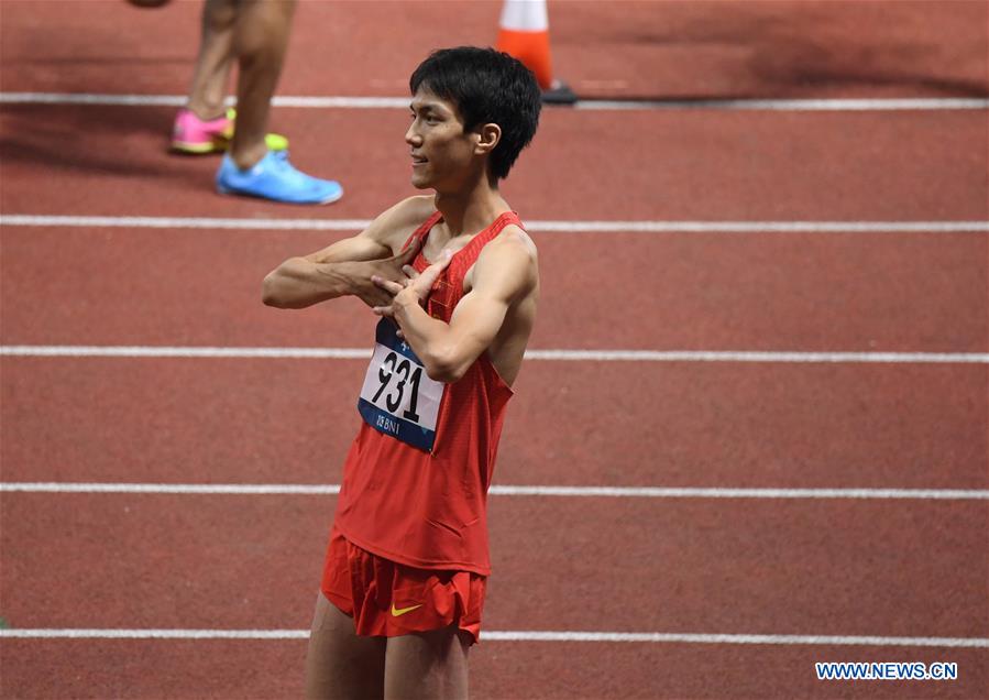 (SP)INDONESIA-JAKARTA-ASIAN GAMES-ATHLETICS-MEN'S HIGH JUMP