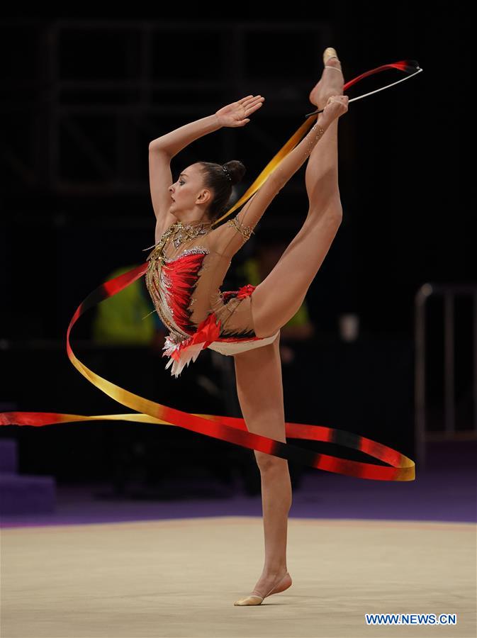 (SP)INDONESIA-JAKARTA-ASIAN GAMES-RHYTHMIC GYMNASTICS