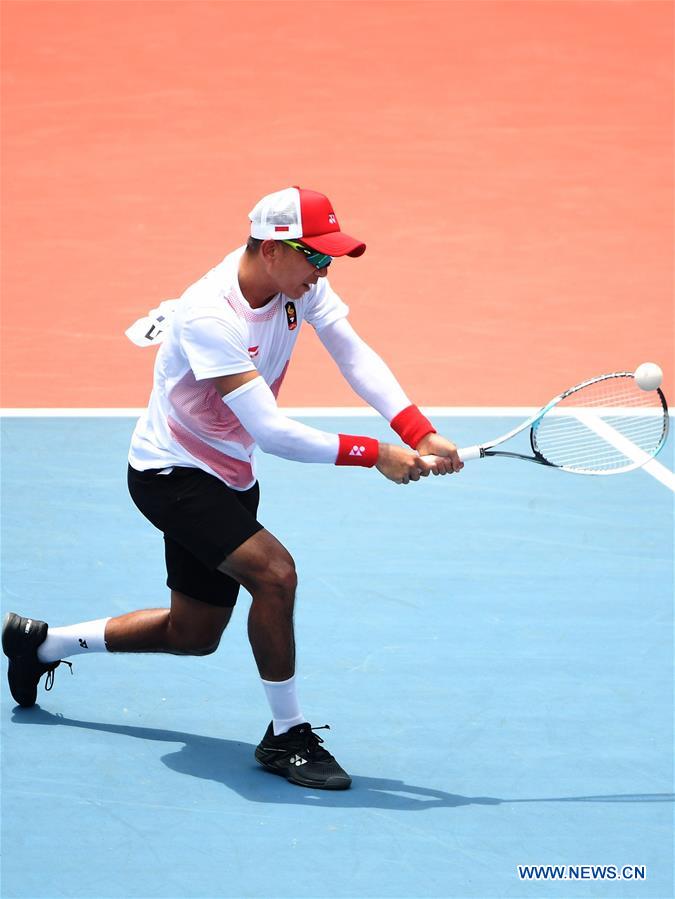 (SP)INDONESIA-PALEMBANG-ASIAN GAMES-MEN'S SINGLE SOFT TENNIS-FINAL