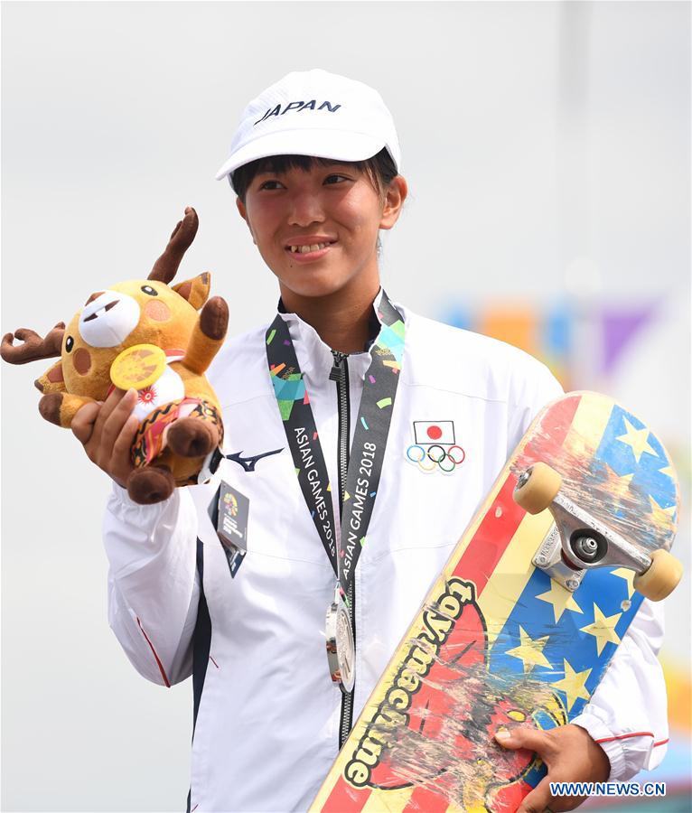 (SP)INDONESIA-PALEMBANG-ASIAN GAMES-SKATEBOARD