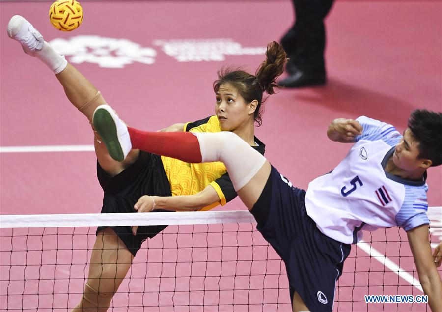 (SP)INDONESIA-PALEMBANG-ASIAN GAMES-SEPAKTAKRAW