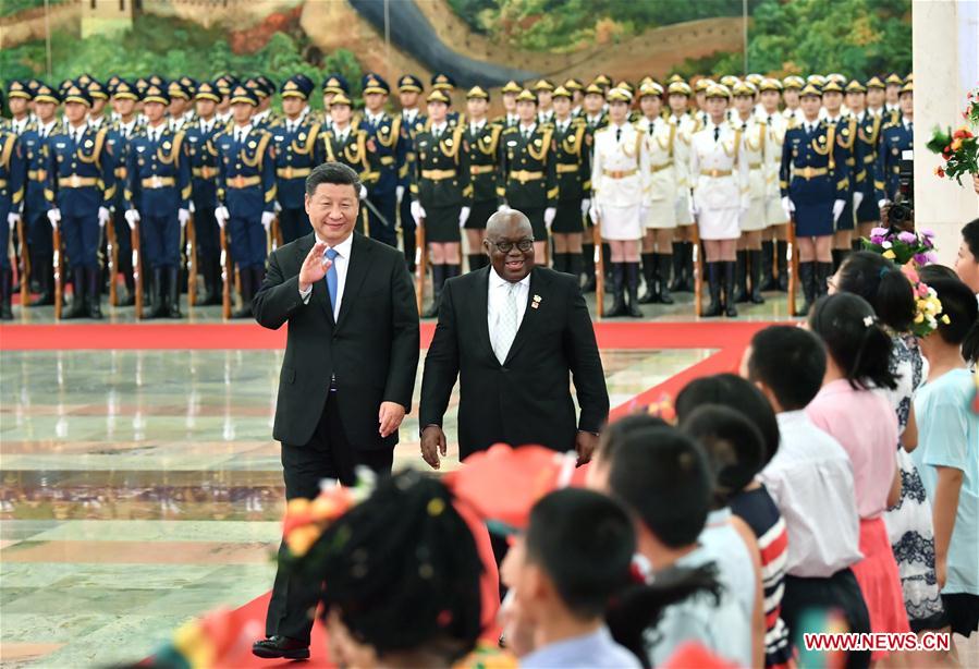 CHINA-BEIJING-XI JINPING-GHANA'S PRESIDENT-TALKS (CN)