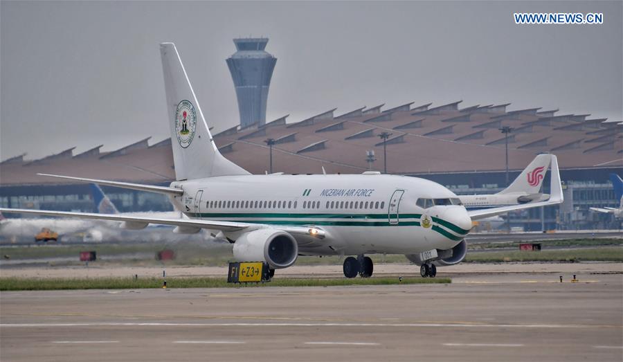 CHINA-BEIJING-NIGERIAN PRESIDENT-ARRIVAL (CN)