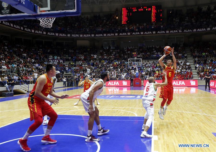 (SP)LEBANON-BEIRUT-BASKETBALL-WORLD CUP-ASIAN QUALIFIERS-LBN VS CHN