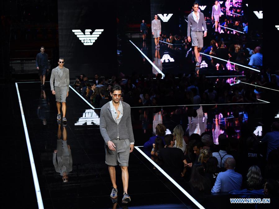 ITALY-MILAN-FASHION WEEK-EMPORIO ARMANI