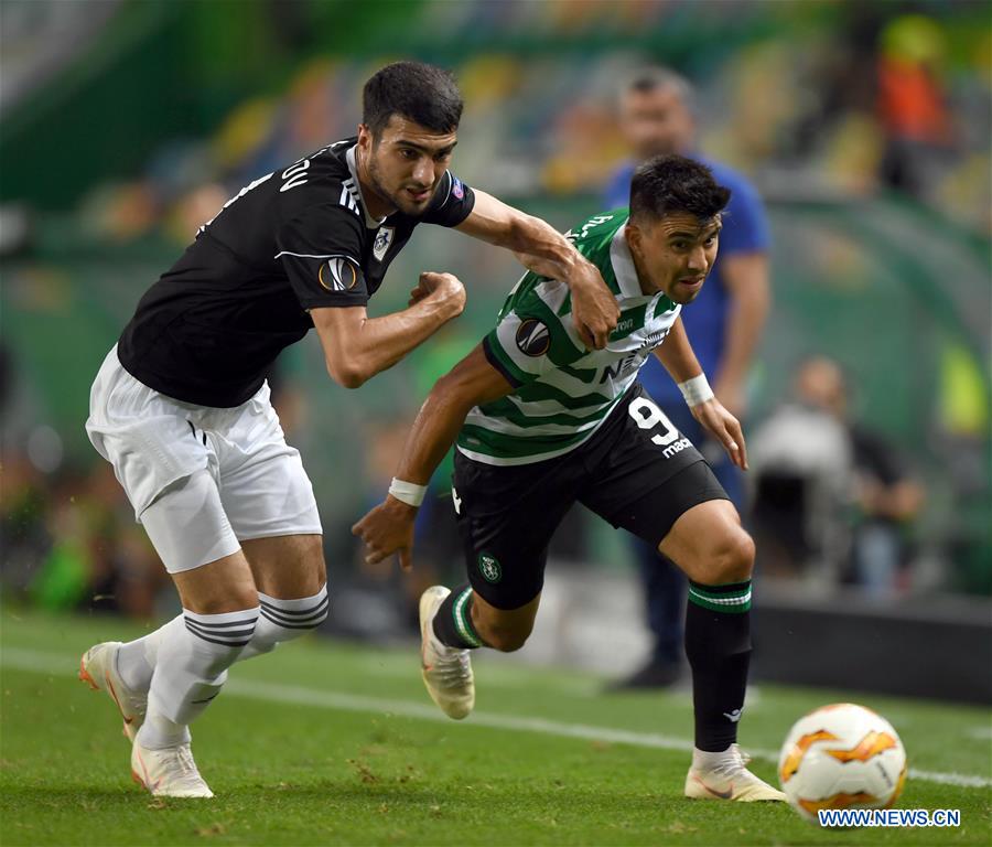 (SP)PORTUGAL-LISBON-FOOTBALL-EUROPA LEAGUE-SPORTING CP VS QARABAG FC