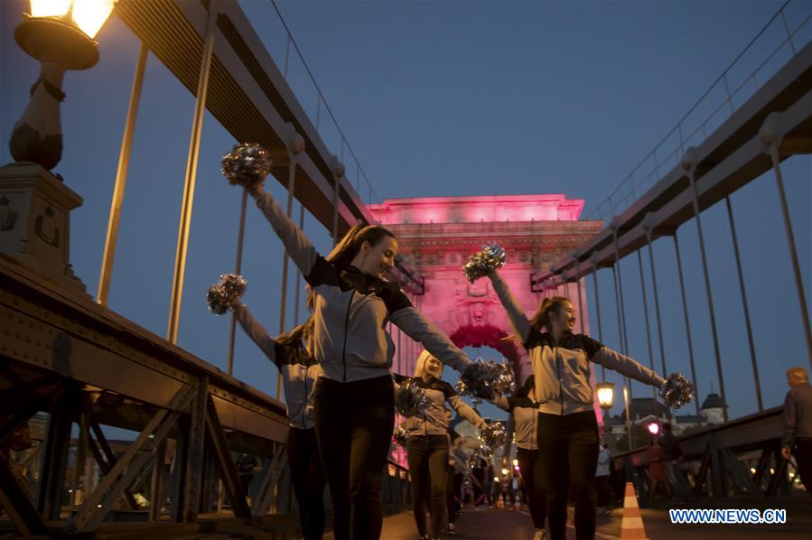 HUNGARY-BUDAPEST-BREAST CANCER-AWARENESS