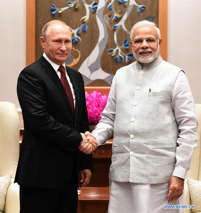 INDIA-NEW DELHI-RUSSIA-PRESIDENT-VISIT