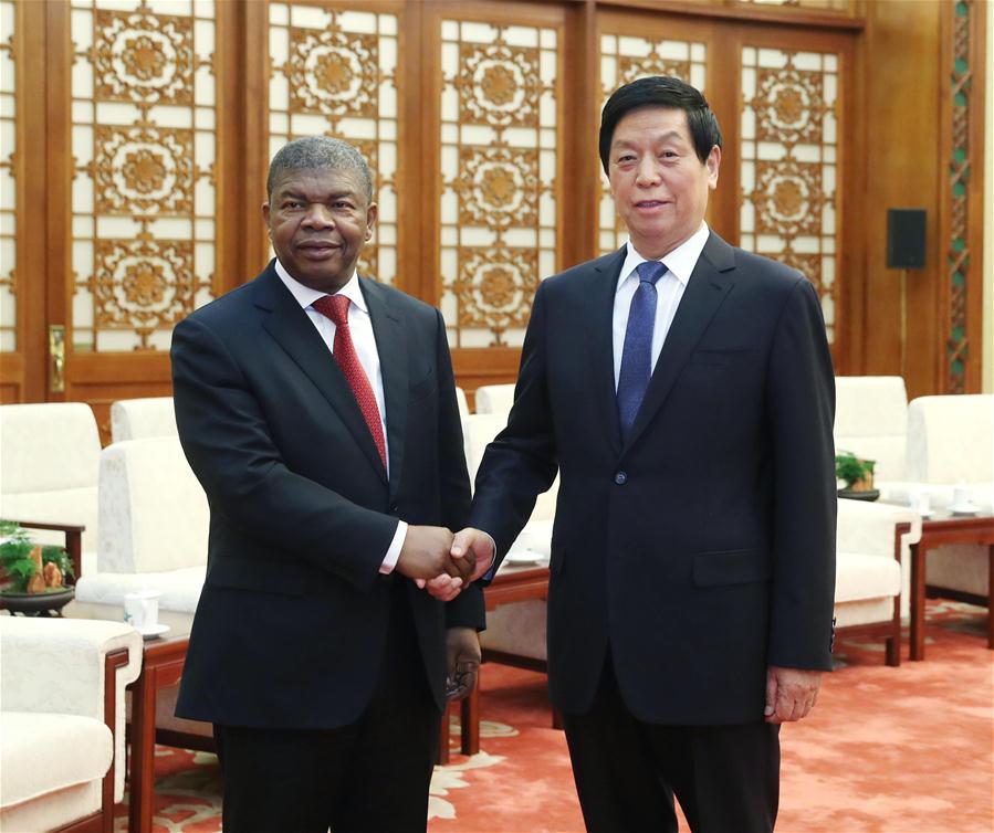 CHINA-BEIJING-LI ZHANSHU-ANGOLA-PRESIDENT-MEETING (CN)