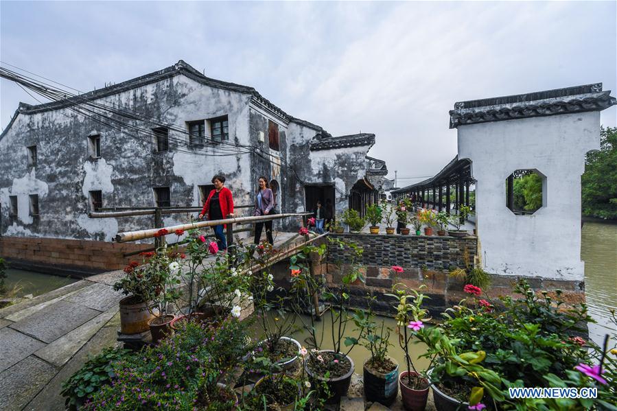 CHINA-HUZHOU-ANCIENT VILLAGE-CONSERVATION (CN)