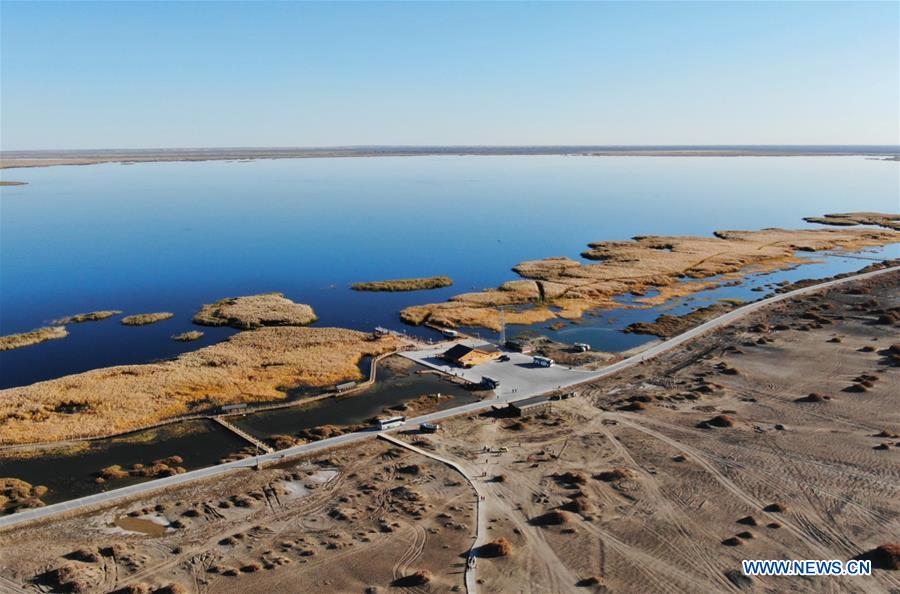 CHINA-INNER MONGOLIA-JUYAN LAKE-SCENERY(CN)