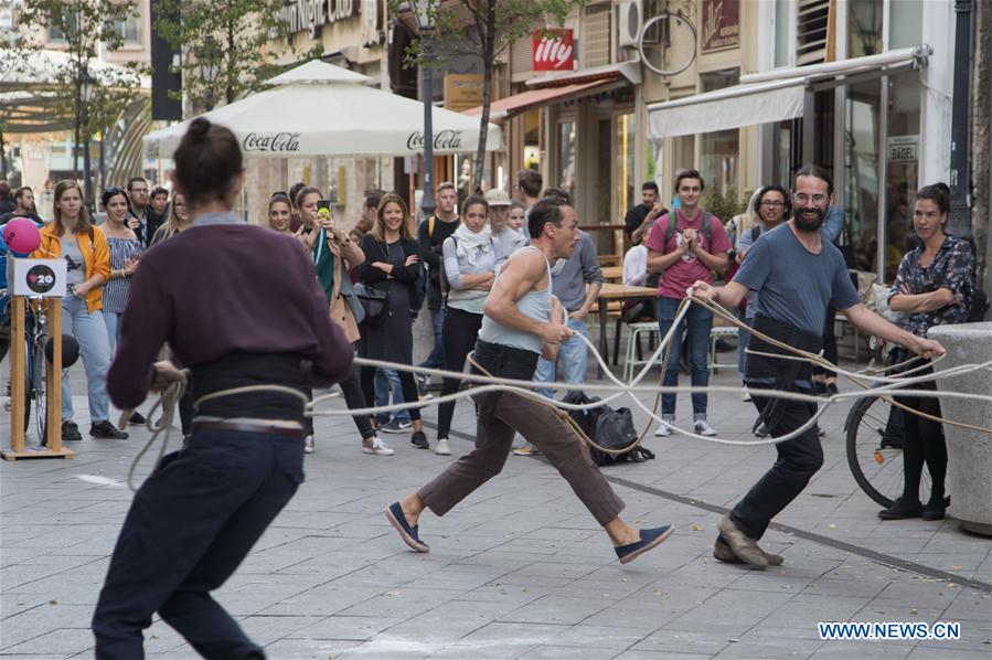 HUNGARY-BUDAPEST-NEW CIRCUS-CONTEMPORARY ART FESTIVAL