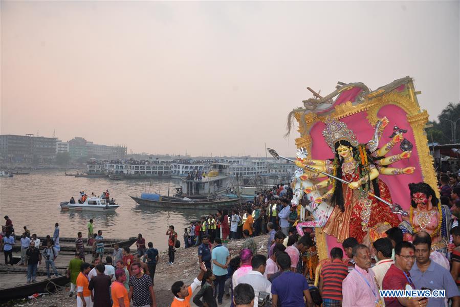 BANGLADESH-DHAKA-HINDU FESTIVAL-DURGA PUJA