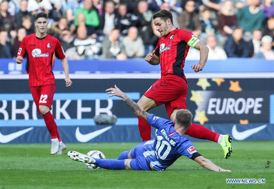 (SP)GERMANY-BERLIN-SOCCER-BUNDESLIGA-HERTHA VS FREIBURG