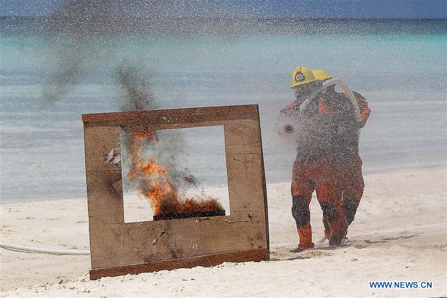 PHILIPPINES-BORACAY ISLAND-SECURITY CAPABILITY DEMONSTRATION