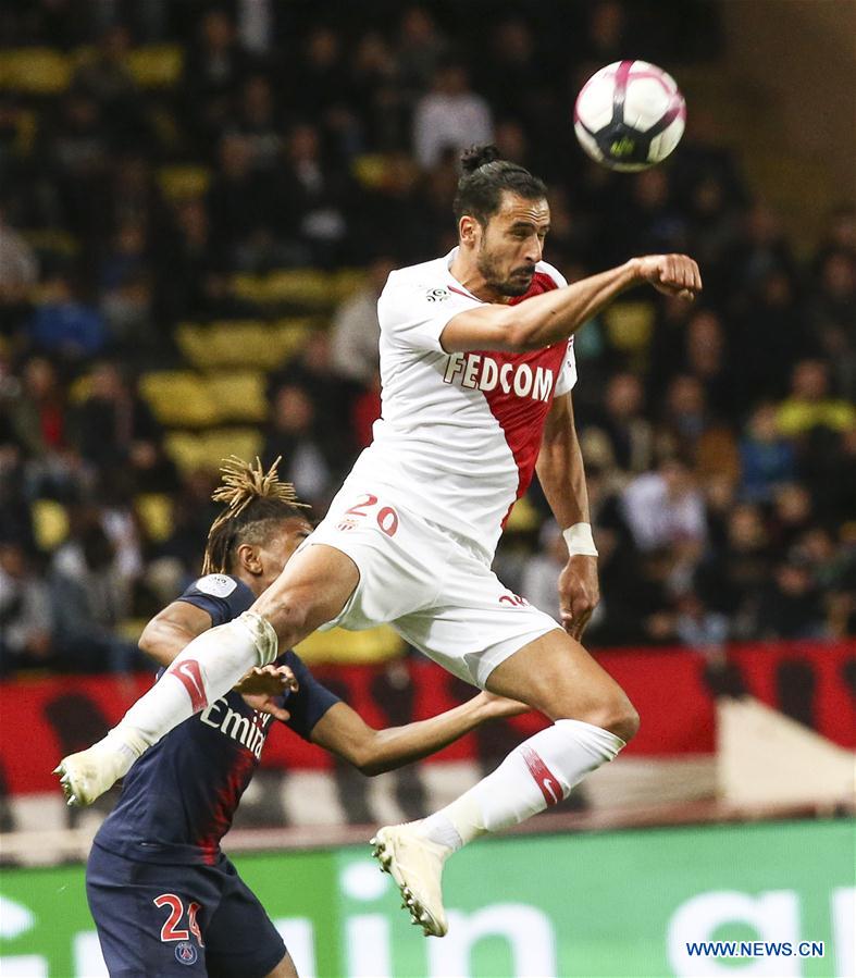 (SP)MONACO-FONTVIEILLE-FOOTBALL-LIGUE 1-PARIS SAINT-GERMAIN VS MONACO