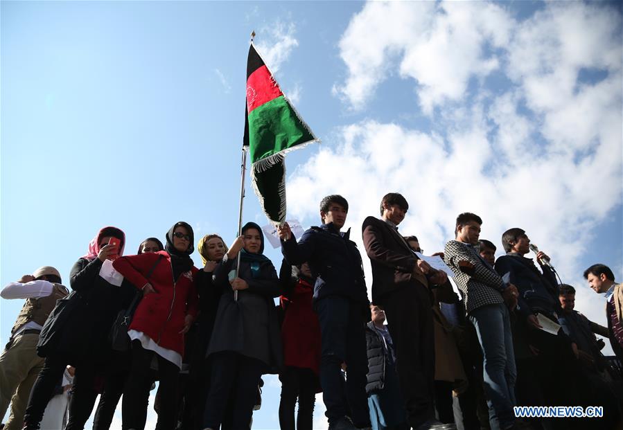 AFGHANISTAN-KABUL-PROTEST