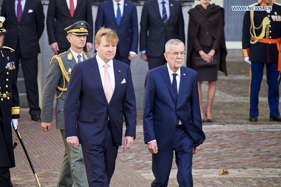 THE NETHERLANDS-THE HAGUE-AUSTRIA-PRESIDENT-VISIT