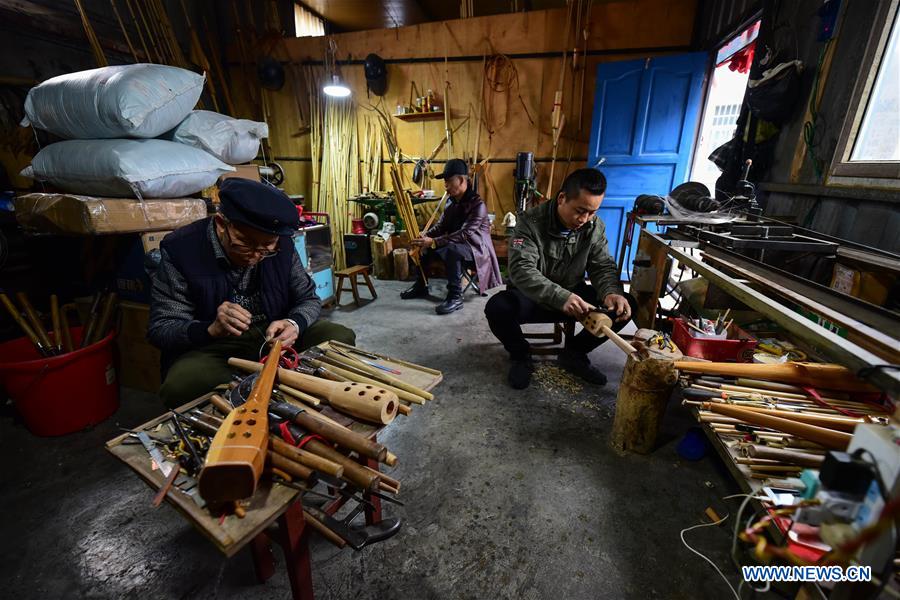 #CHINA-GUIZHOU-DANZHAI-LUSHENG-MAKING (CN)