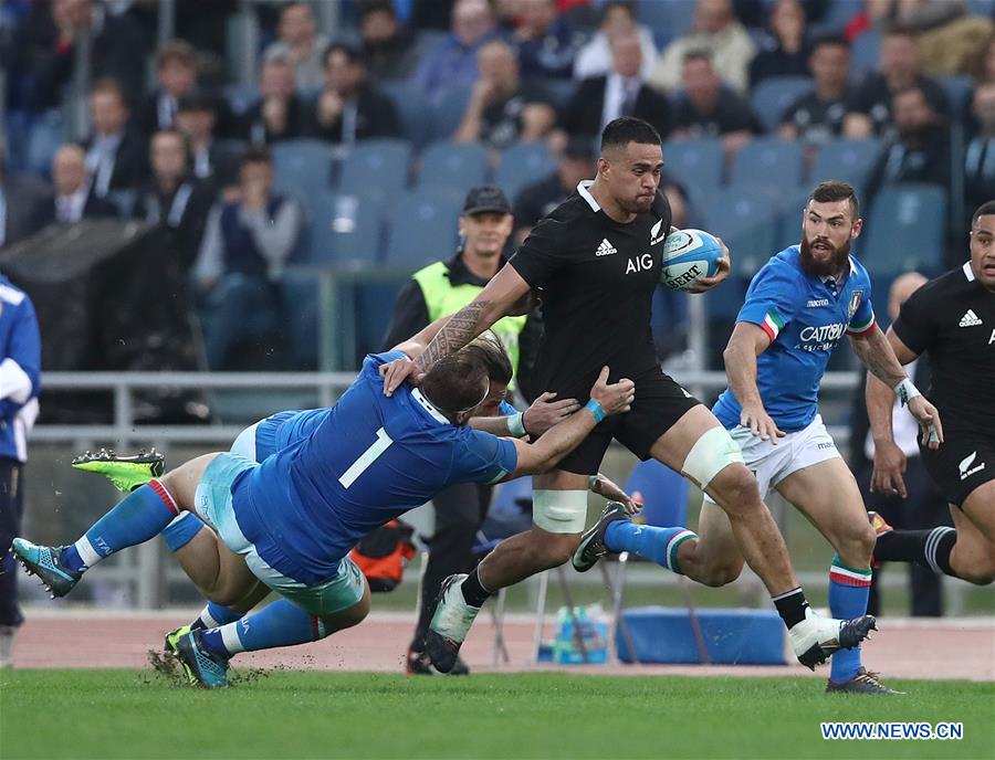 (SP)ITALY-ROME-RUGBY-ITALY VS NEW ZEALAND